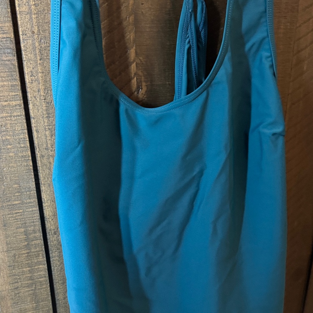 Blue Racerback Tank Top - Picture 6 of 6